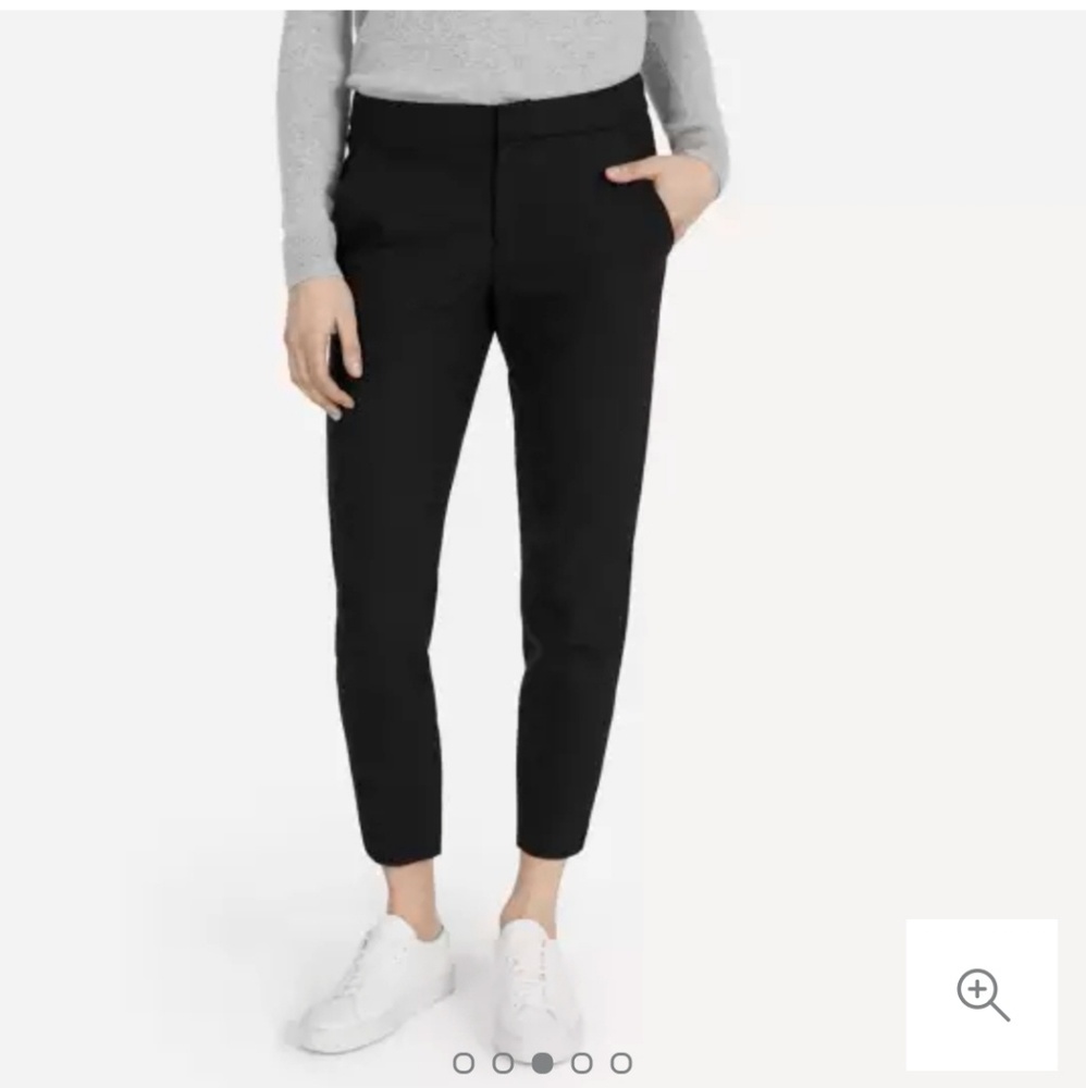 Everlane Slim Black Trousers